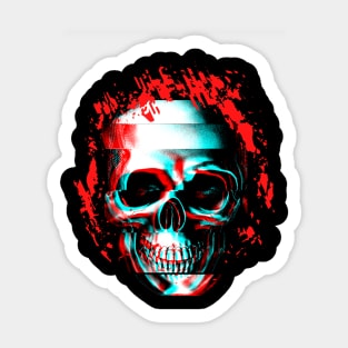 Ghastly Glitchy Sticker